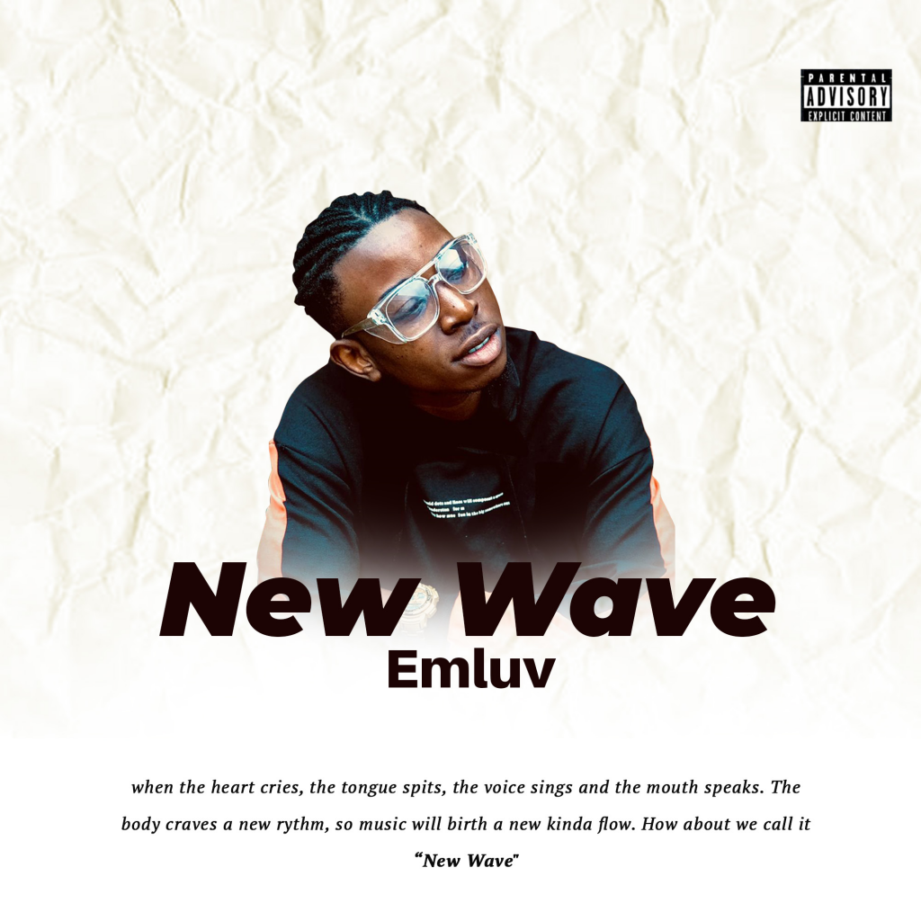 Emluv's "New Wave" cover art.