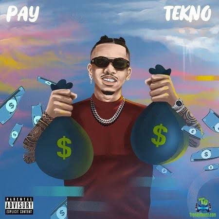 Tekno's Pay cover art.