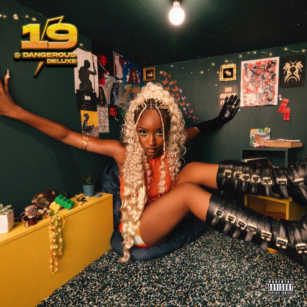 19 & Danerous: Deluxe cover.