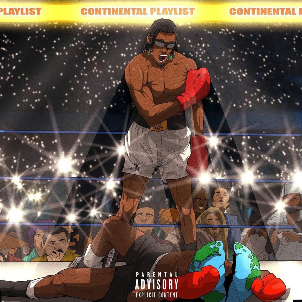 King Perryy “Continental Playlist” cover art