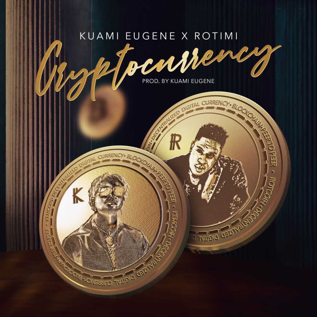 Cover art for Kuami Eugene and Rotimi’s “Cryptocurrency”