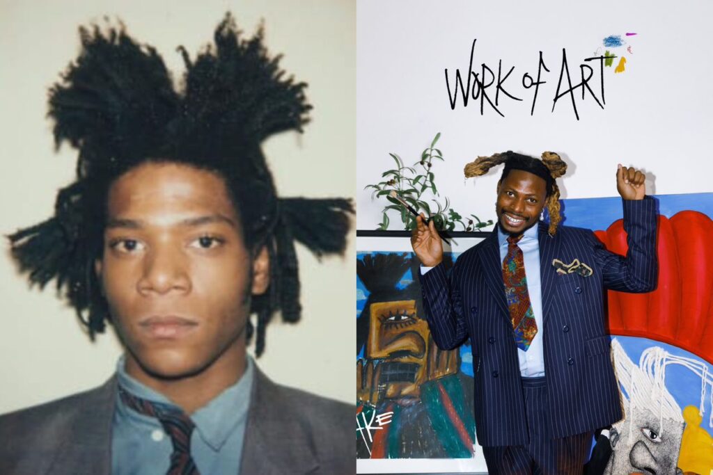 Basquiat & Asake's 'Work of Art'  cover