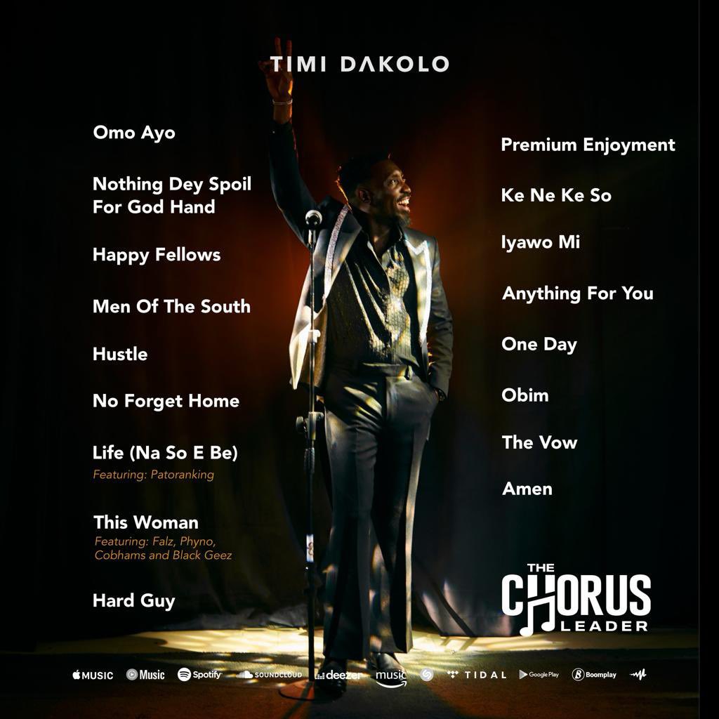 The Chorus Leader tracklist.