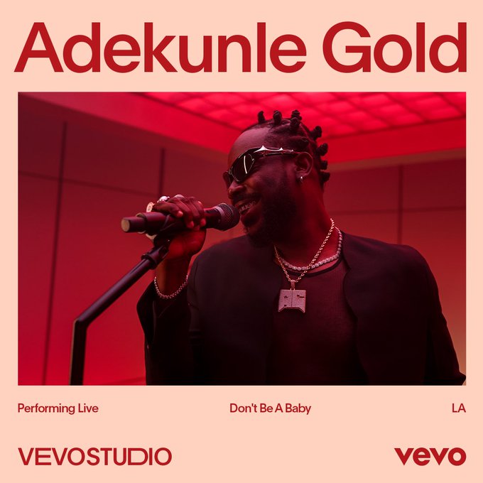 Poster for Adekunle Gold's Performance