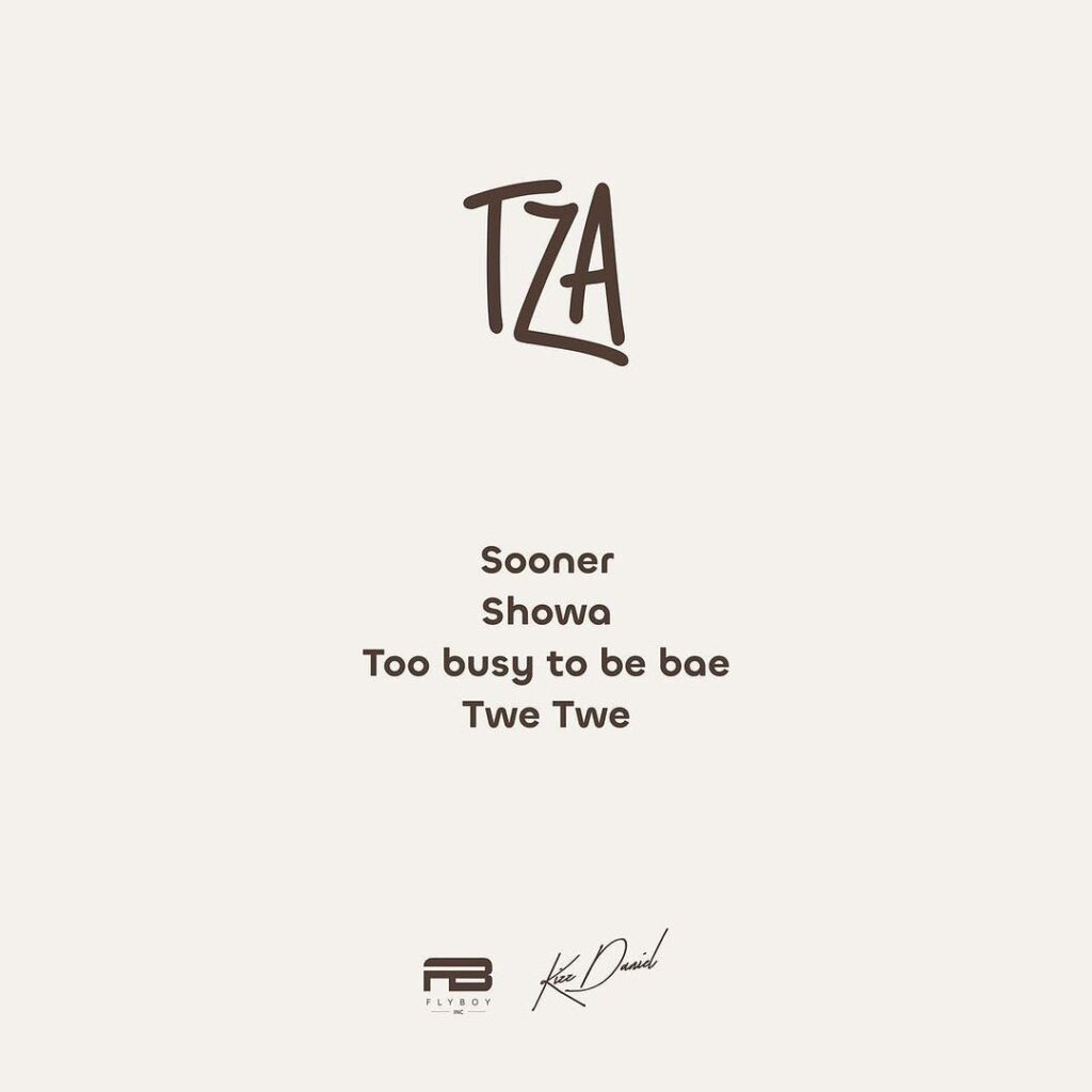 Tracklist For "TZA"