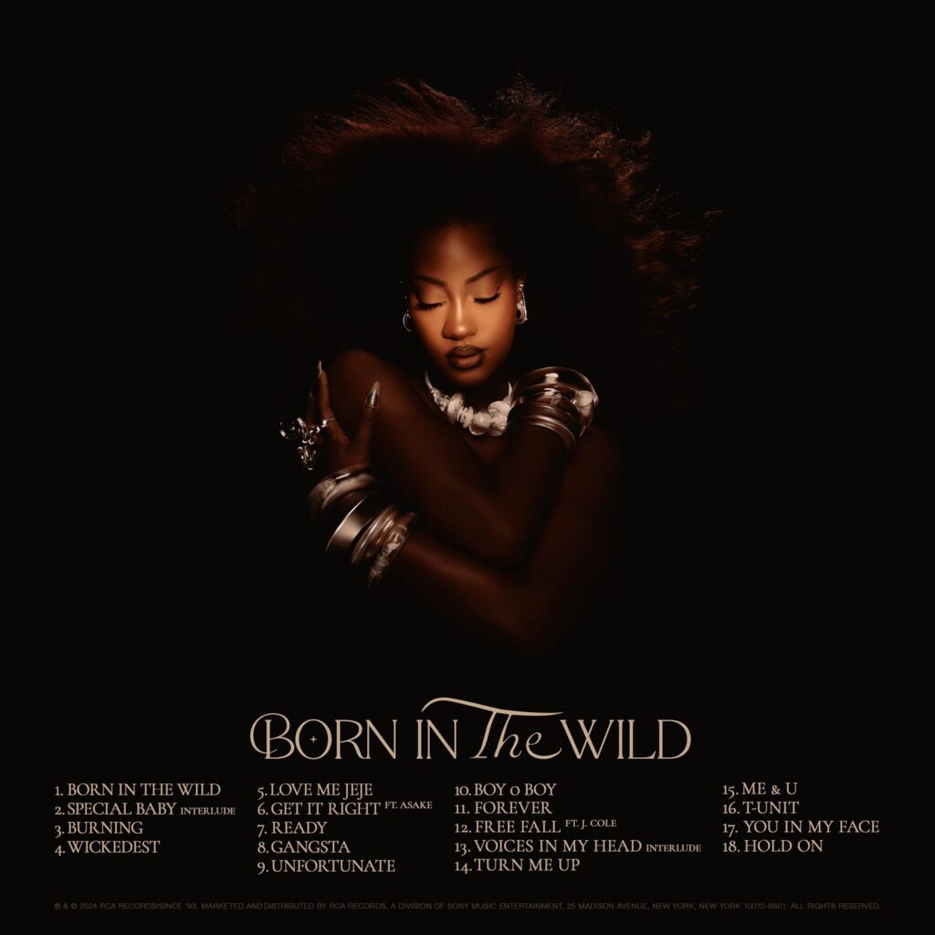 "BORN IN THE WILD" Tracklist