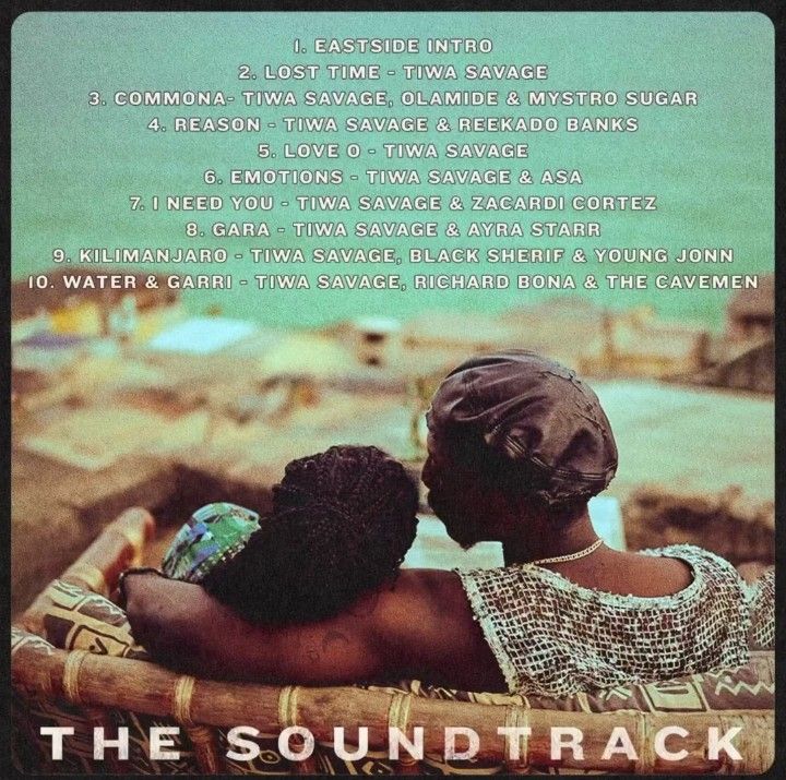 Tracklist For The Soundtrack 