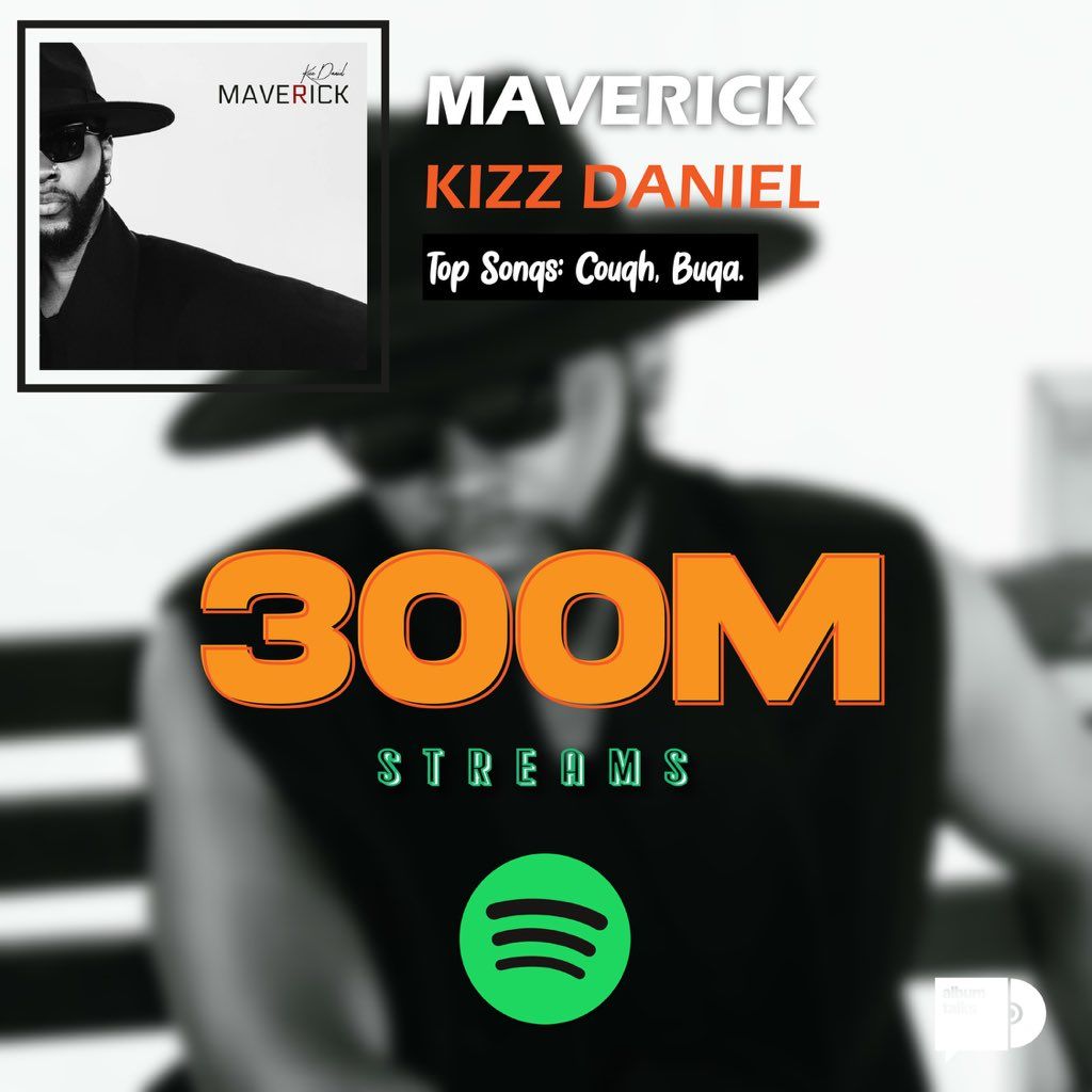 Maverick Crosses 300 Million Spotify Streams