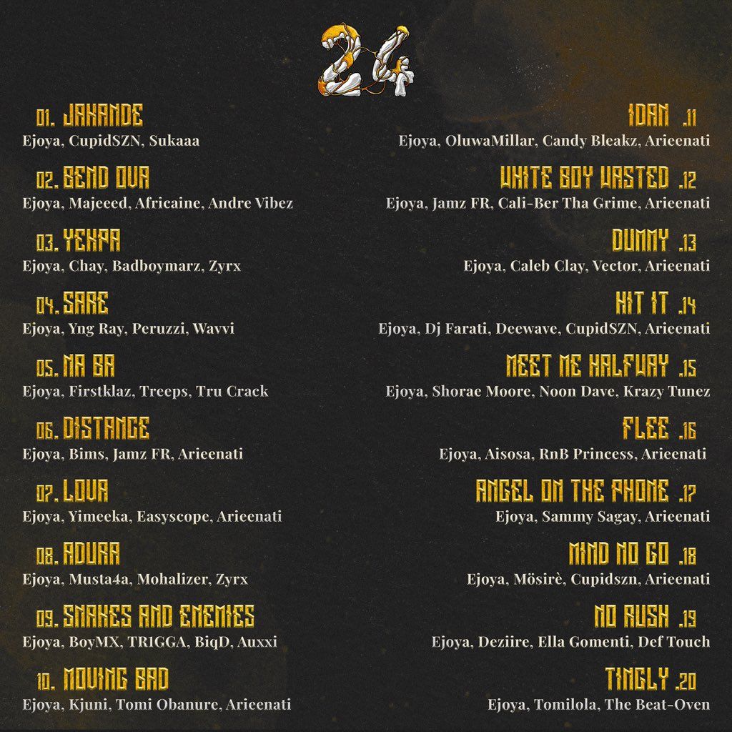 Album Tracklist