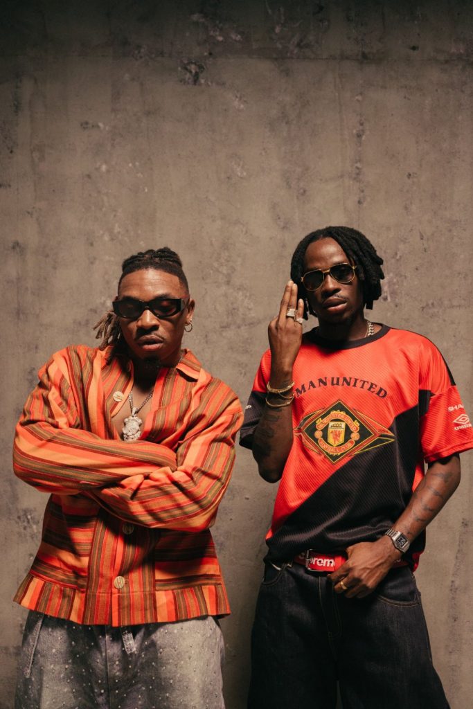 Mayorkun (left) and Fireboy DML (right) are quite the formidable duo on "Still The Mayor"