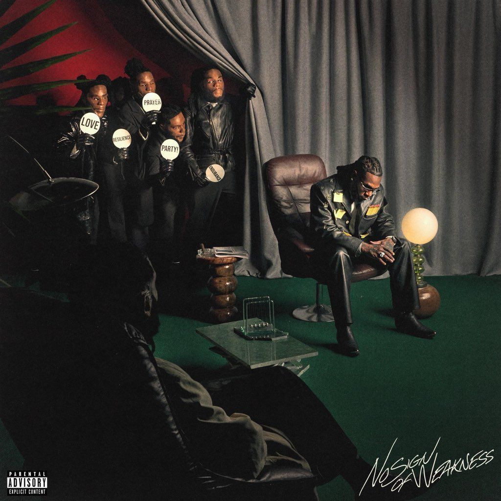'No Sign Of Weakness' Cover Art