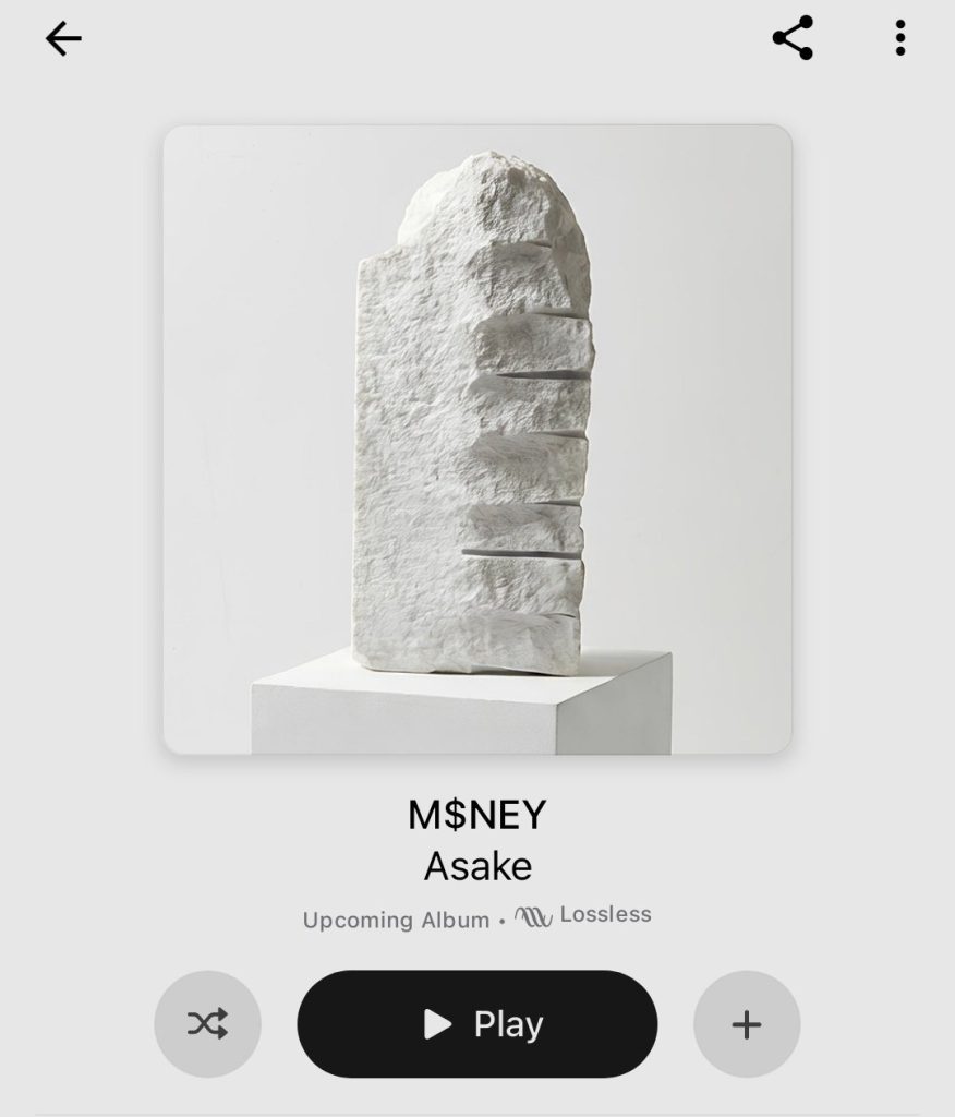 New Asake album "M$NEY"