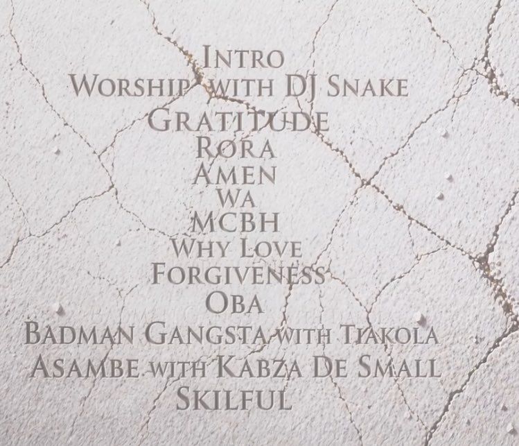 Tracklist 