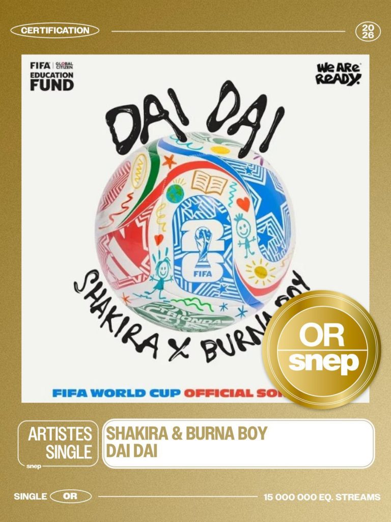 SNEP Official Gold Certificate