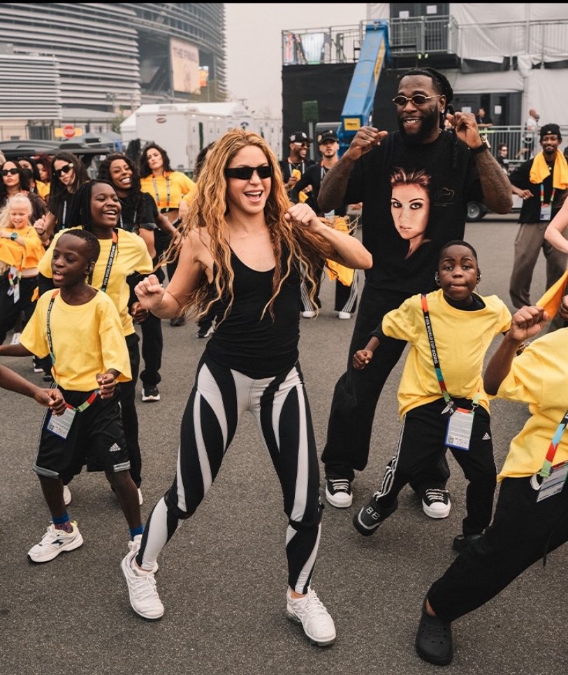 Shakira and Burna Boy