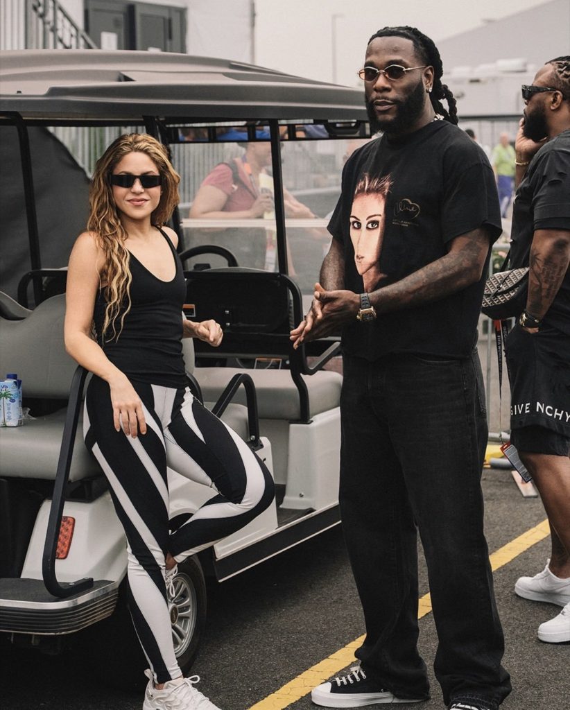 Shakira and Burna Boy